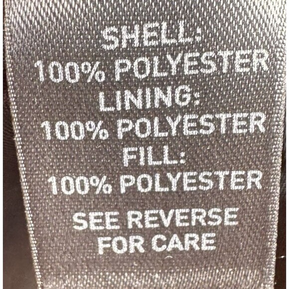 Johnston & Murphy Jacket Women‎ Medium Black Quilted Lined Soft Shell Toggle - Picture 9 of 10